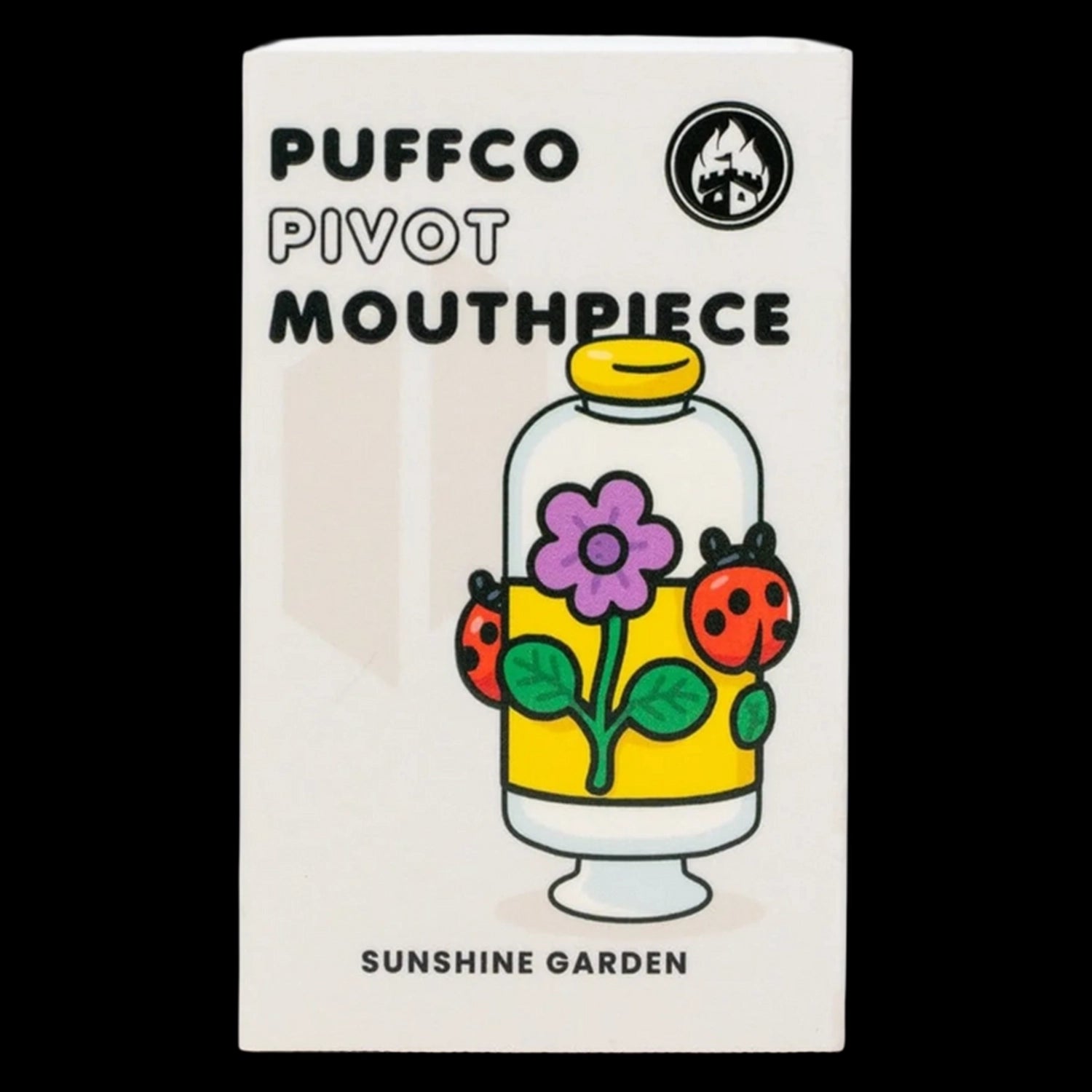 Empire Glassworks Puffco Pivot Glass Mouthpiece - Sunshine Garden