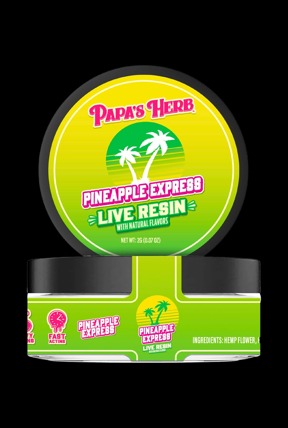 Papa's Herb 2G DABS PINEAPPLE EXPRESS SATIVA