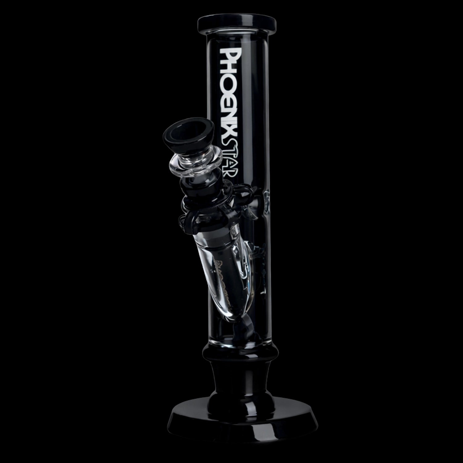 Green Flower Phoenix Star New Straight Tube Bong 10 Inches