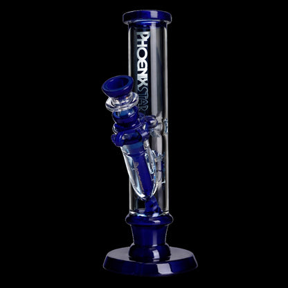 Green Flower Phoenix Star New Straight Tube Bong 10 Inches