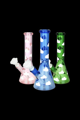 Up in the Clouds Beaker Water Pipe