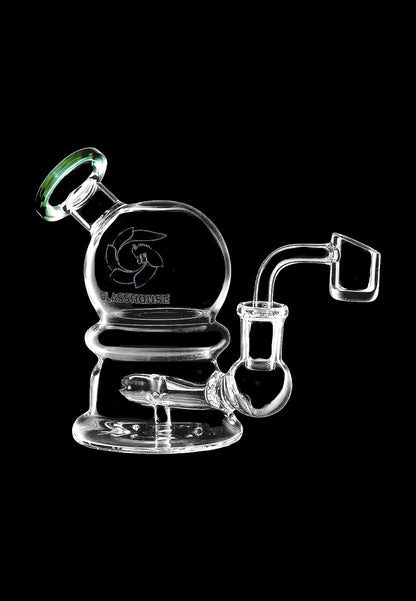 Glass House Bubble Dab Rig