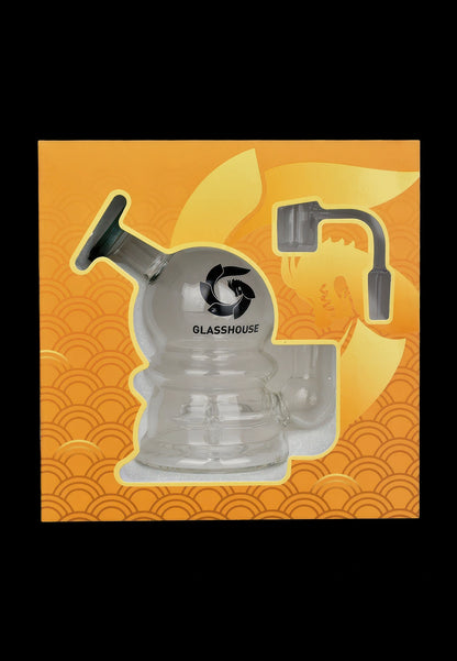 Glass House Bubble Dab Rig