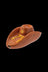 Wacky Bowlz Cowboy Hat Ceramic Pipe - Wacky Bowlz Cowboy Hat Ceramic Pipe