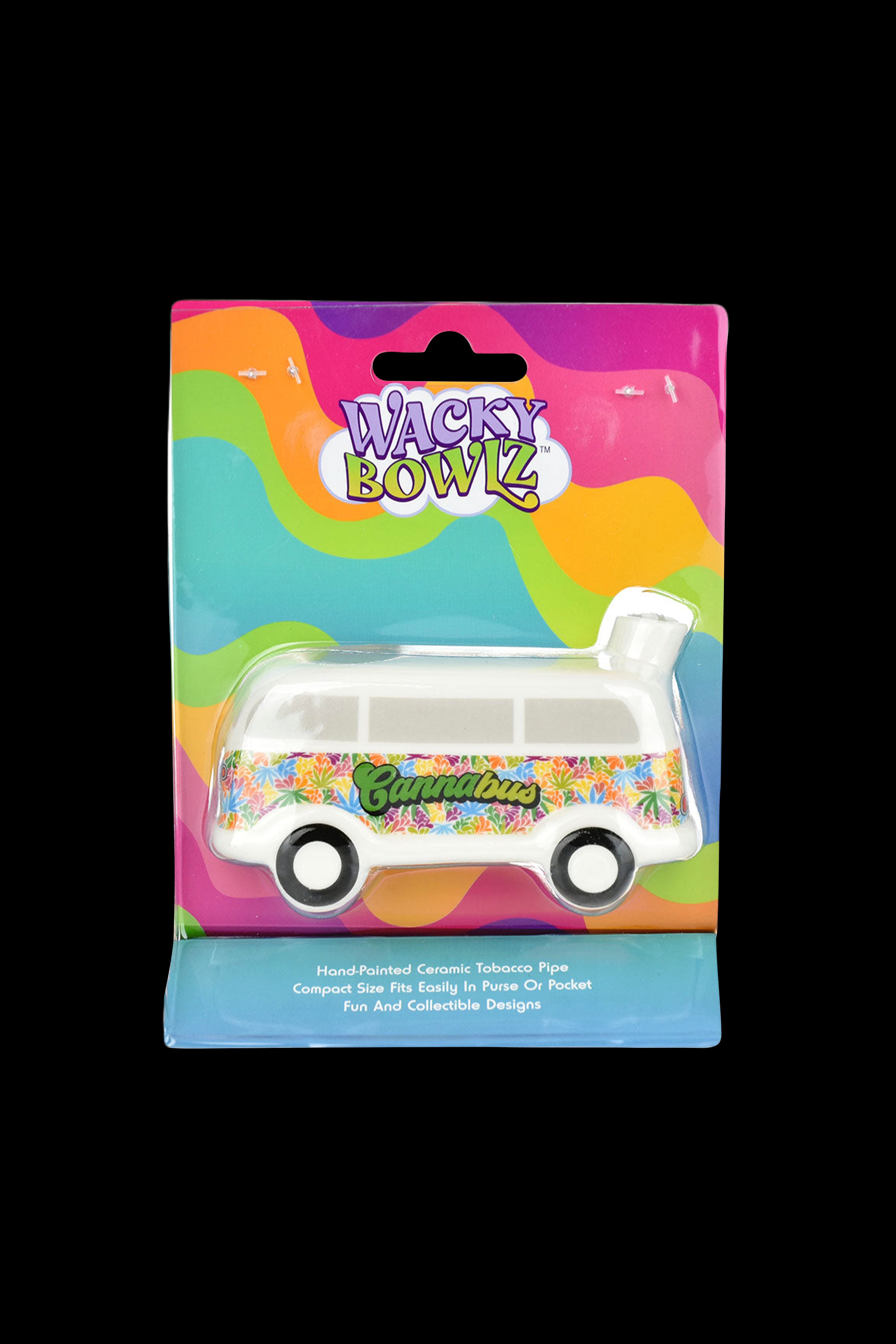 Wacky Bowlz Cannabus Ceramic Pipe
