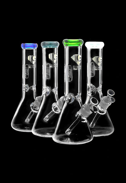 Diamond Glass American Made Beaker Bong
