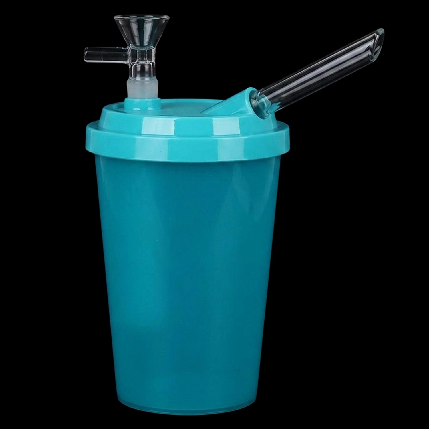 Secret Sip Coffee Cup Acrylic Bubbler - 7" / 14mm F / Colors Vary