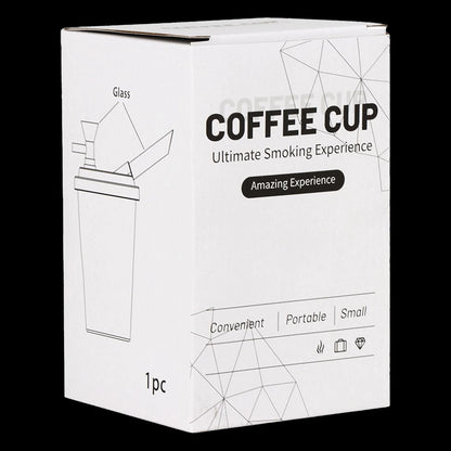 Gift Guru Secret Sip Coffee Cup Acrylic Bubbler - 7" / 14mm F / Colors Vary