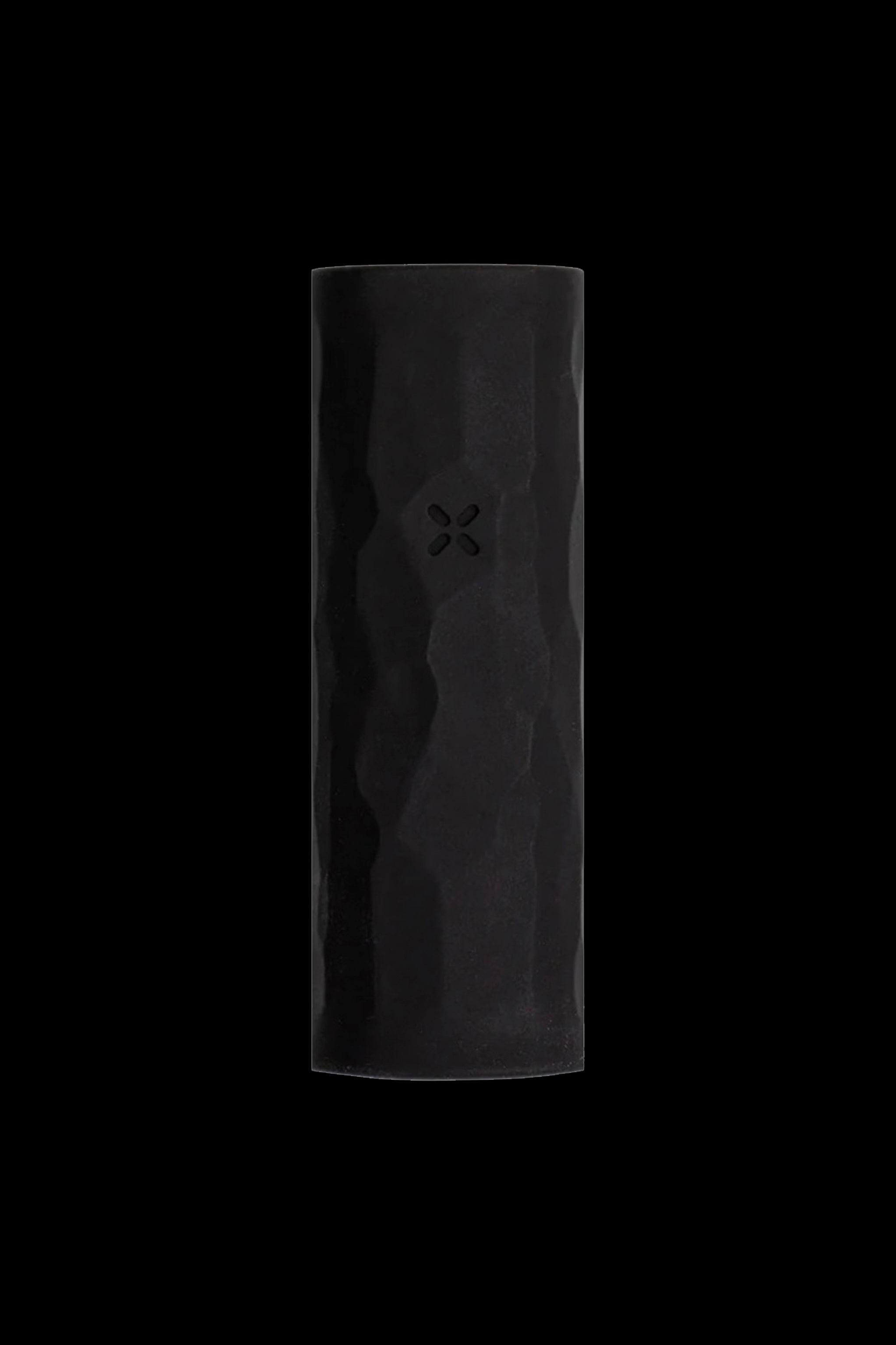 Sleek black cannabis vaporizer pen.