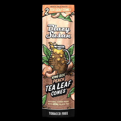 Blazy Susan Peach Tea Cones - Display Box