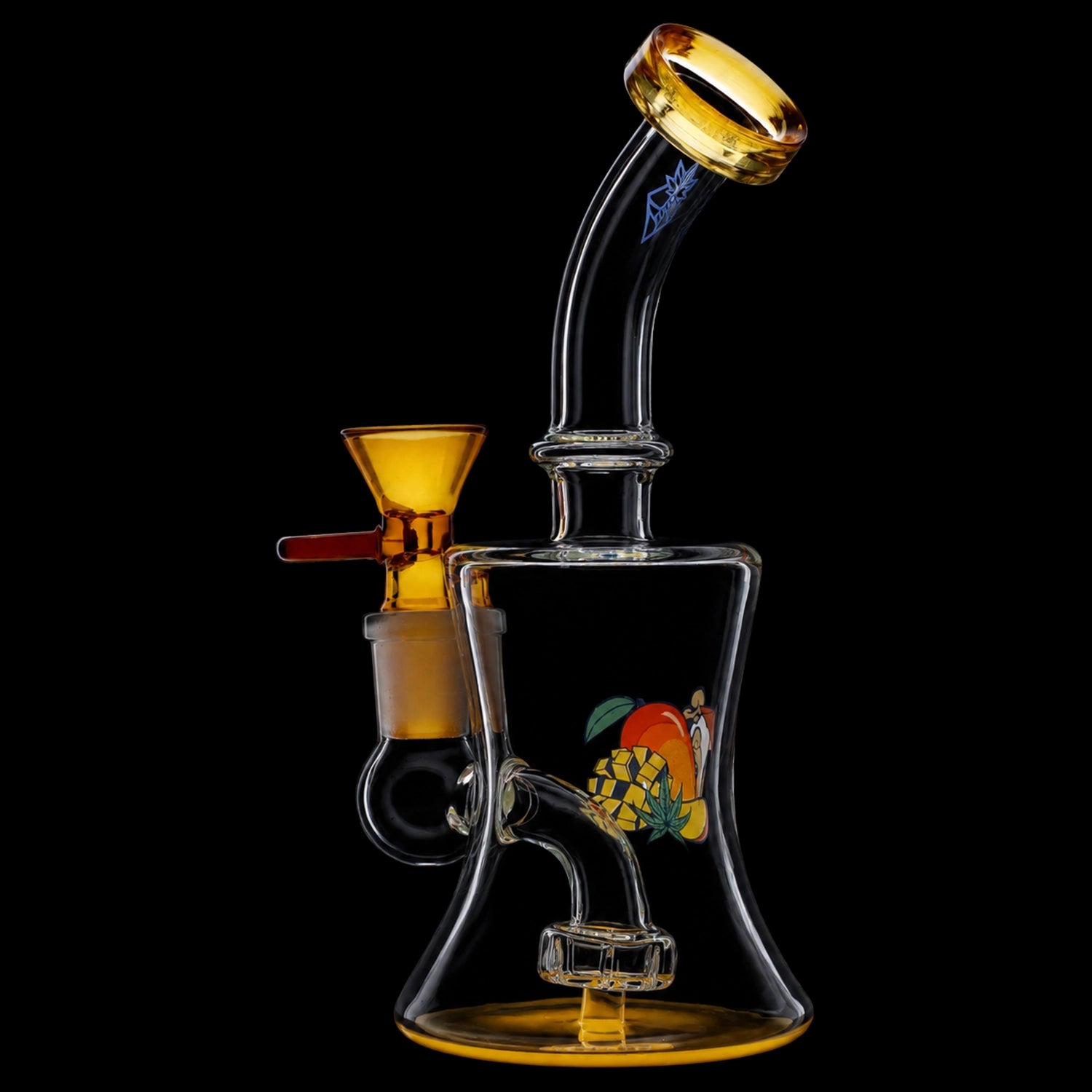 Cabana Cannabis Co. Ahoy Dab Rig Yellow - 6in
