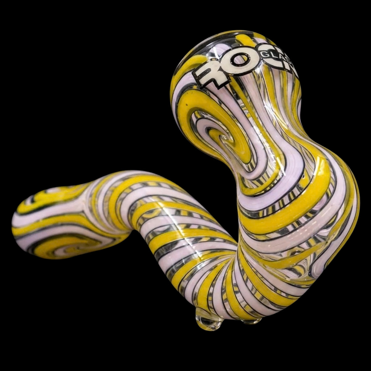 Rock Glass SunVortex 4" Sherlock Pipe