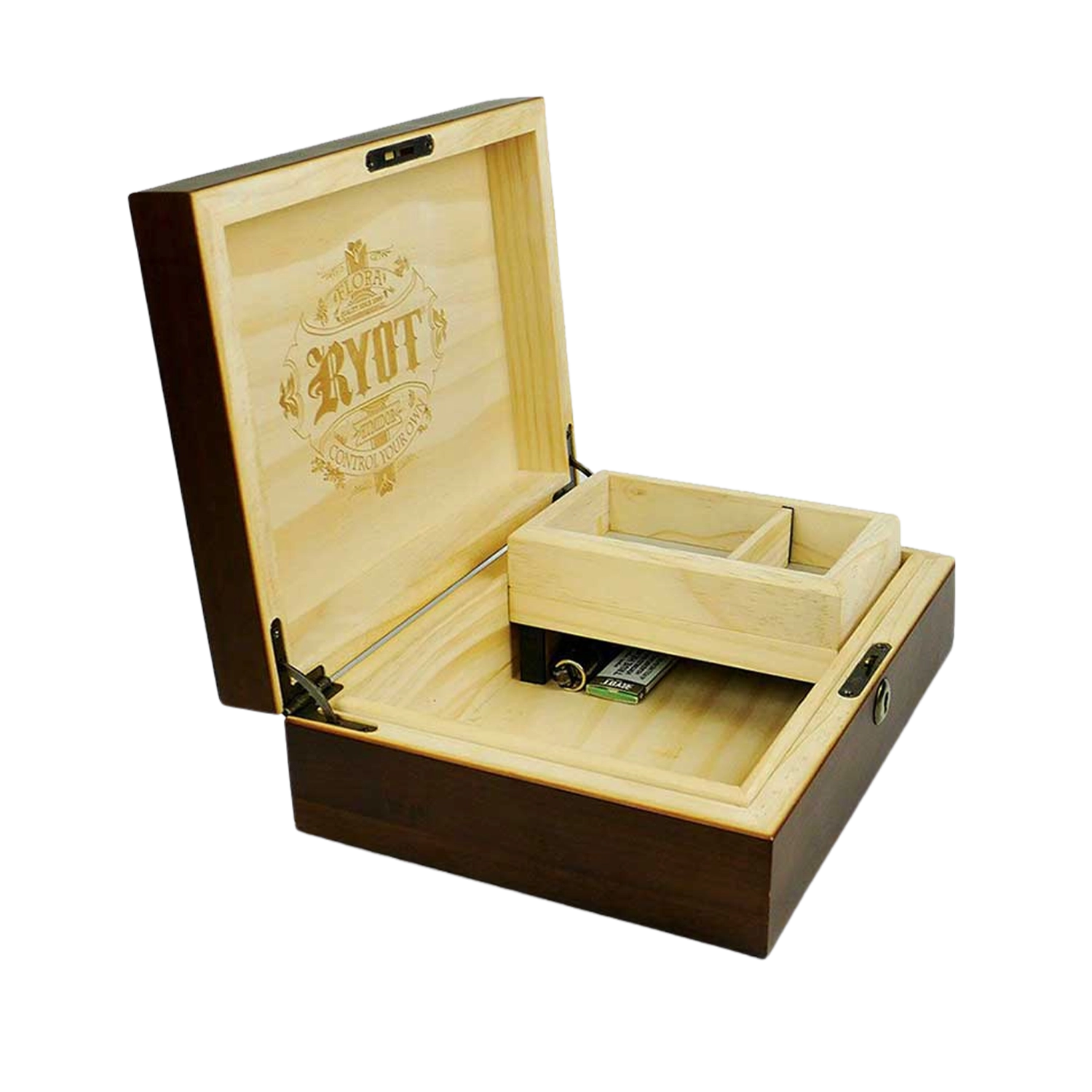 RYOT Humidor Walnut Combo Box (8X11)