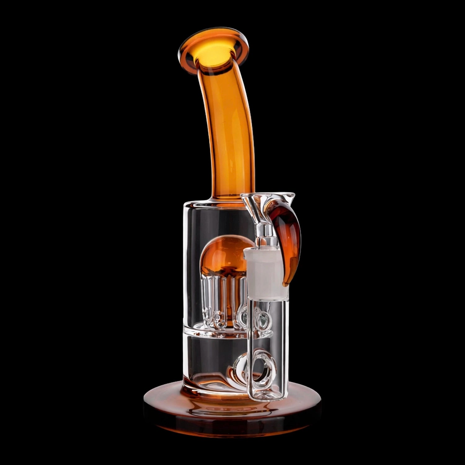 Smoke Cartel Bent Neck Color Tree Perc Bong - 8 in.