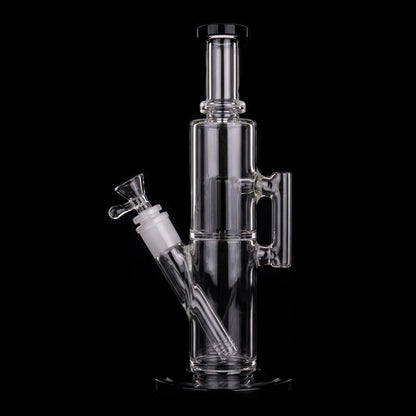 Smoke Cartel Straight Tube with Perc & Handle Bong - 11 in.