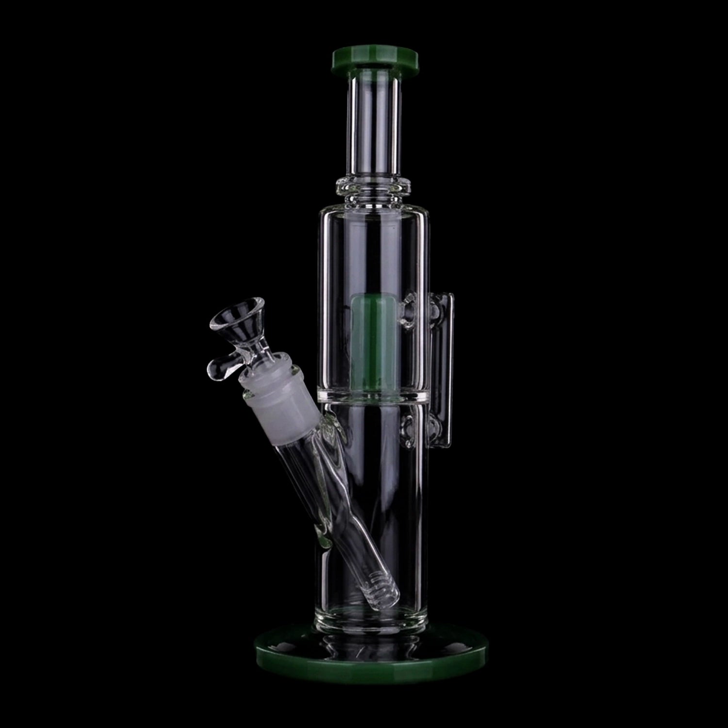 Smoke Cartel Straight Tube with Perc & Handle Bong - 11 in.