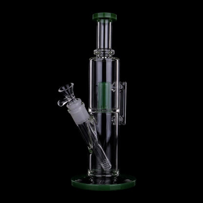 Smoke Cartel Straight Tube with Perc & Handle Bong - 11 in.