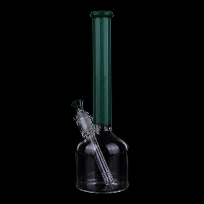 Smoke Cartel Rounded Beaker with Ice Pinch Bong - 12 in.