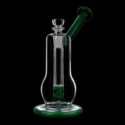 Smoke Cartel Curvy Diffused Bubbler Bong - 8 in.