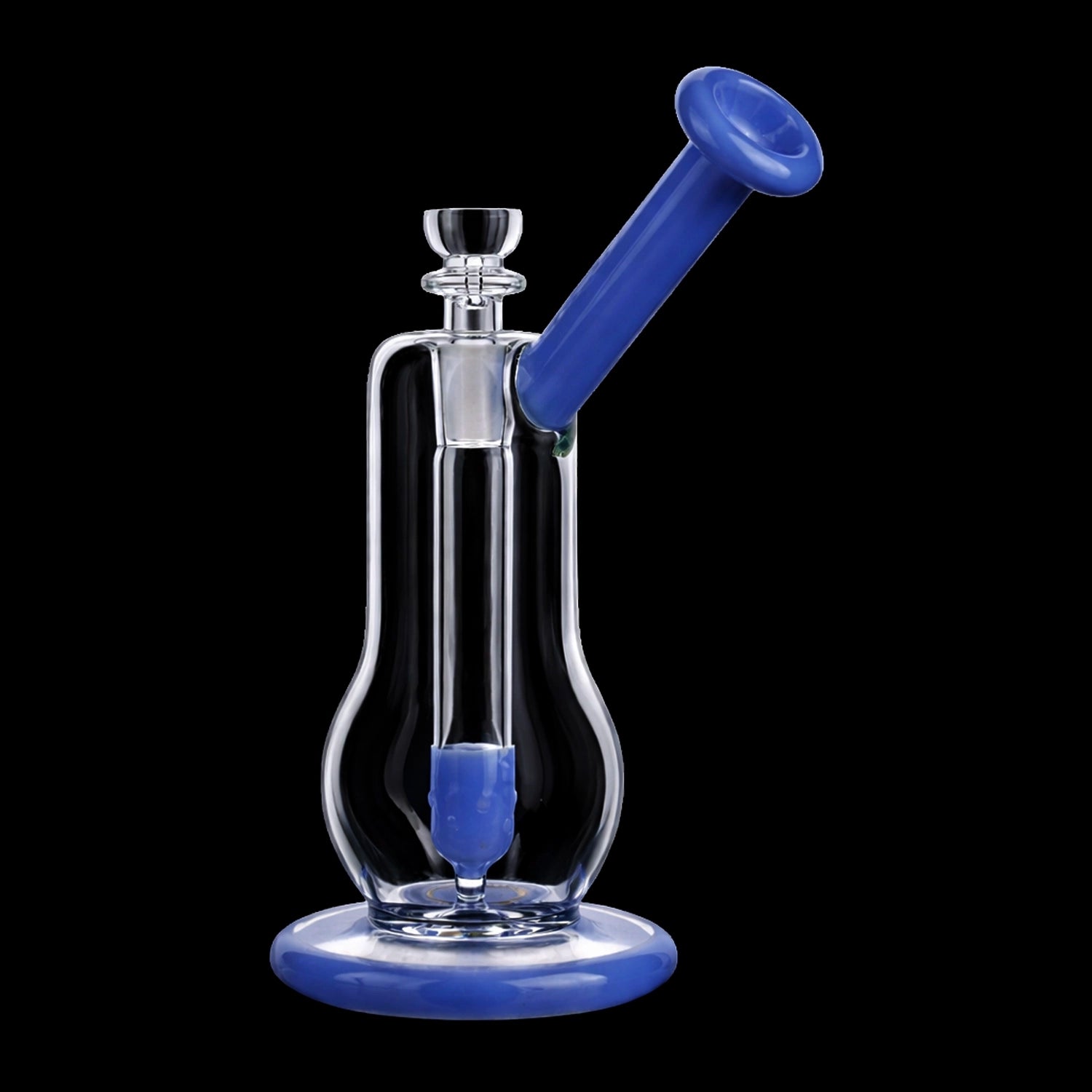Smoke Cartel Curvy Diffused Bubbler Bong - 8 in.