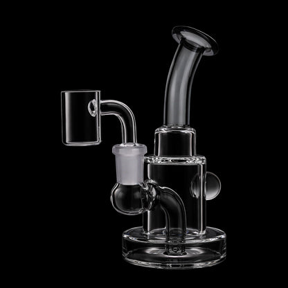 Smoke Cartel Colored Accents Dual-Use Mini Bong - 5.5 in.