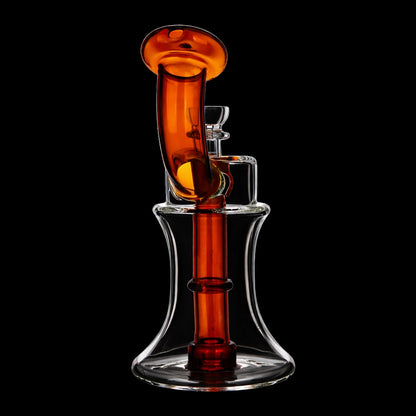 Smoke Cartel Mini Showerhead Perc Bubbler Bong - 7 in.