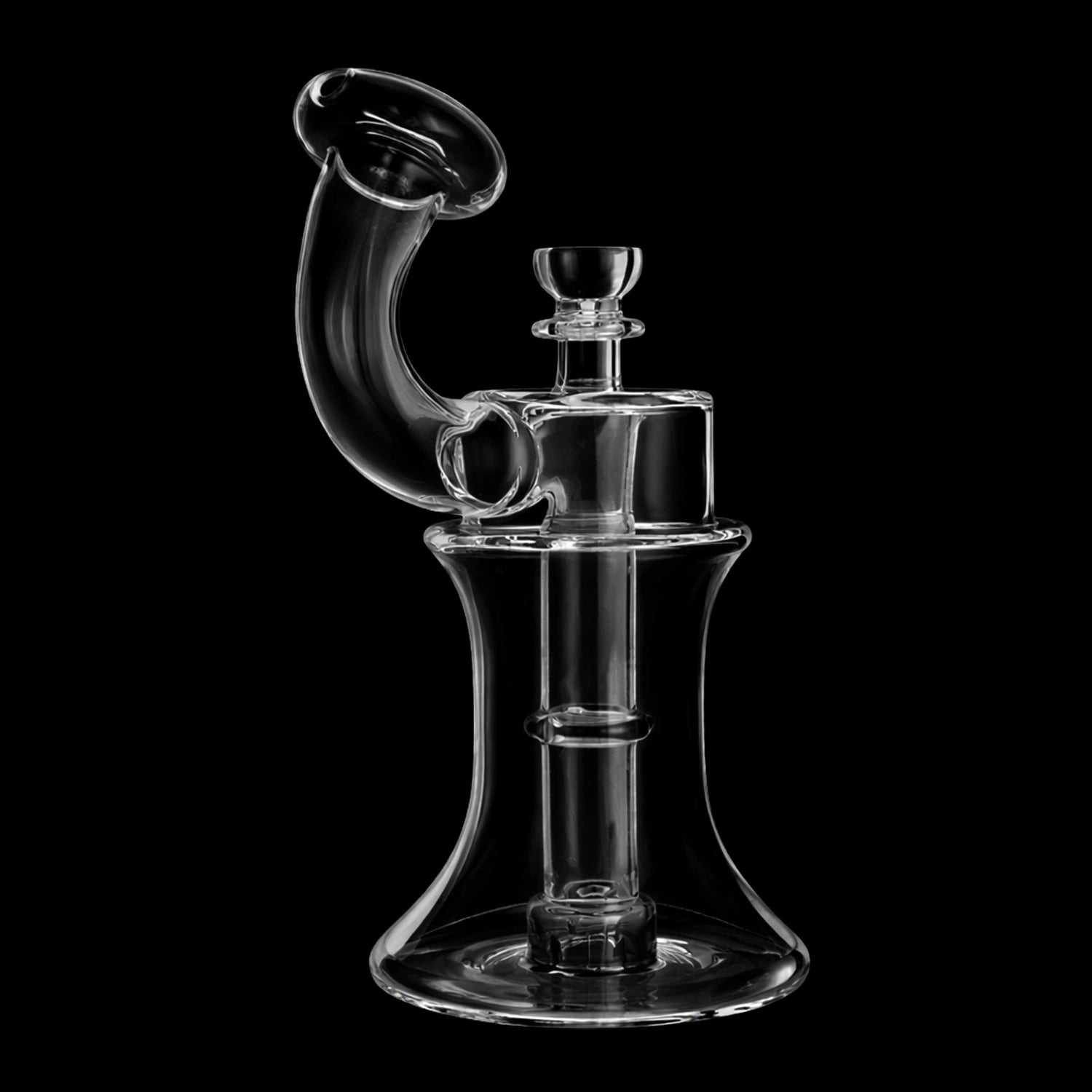 Smoke Cartel Mini Showerhead Perc Bubbler Bong - 7 in.