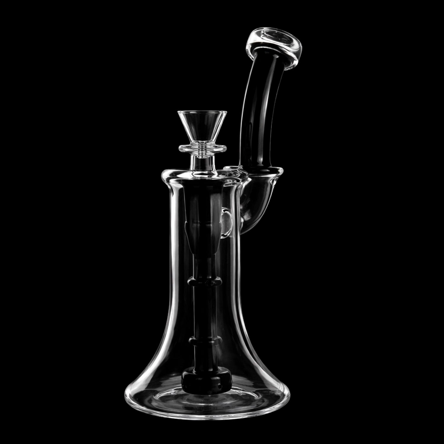 Smoke Cartel Colored Perc Bubbler Bong - 7.5 in.
