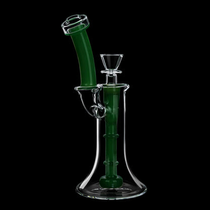 Smoke Cartel Colored Perc Bubbler Bong - 7.5 in.