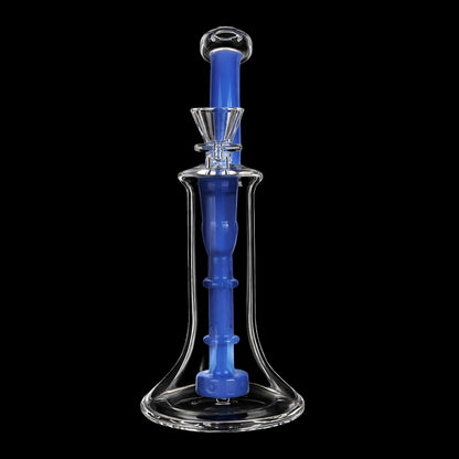 Smoke Cartel Colored Perc Bubbler Bong - 7.5 in.