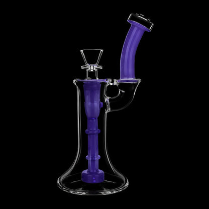 Smoke Cartel Colored Perc Bubbler Bong - 7.5 in.
