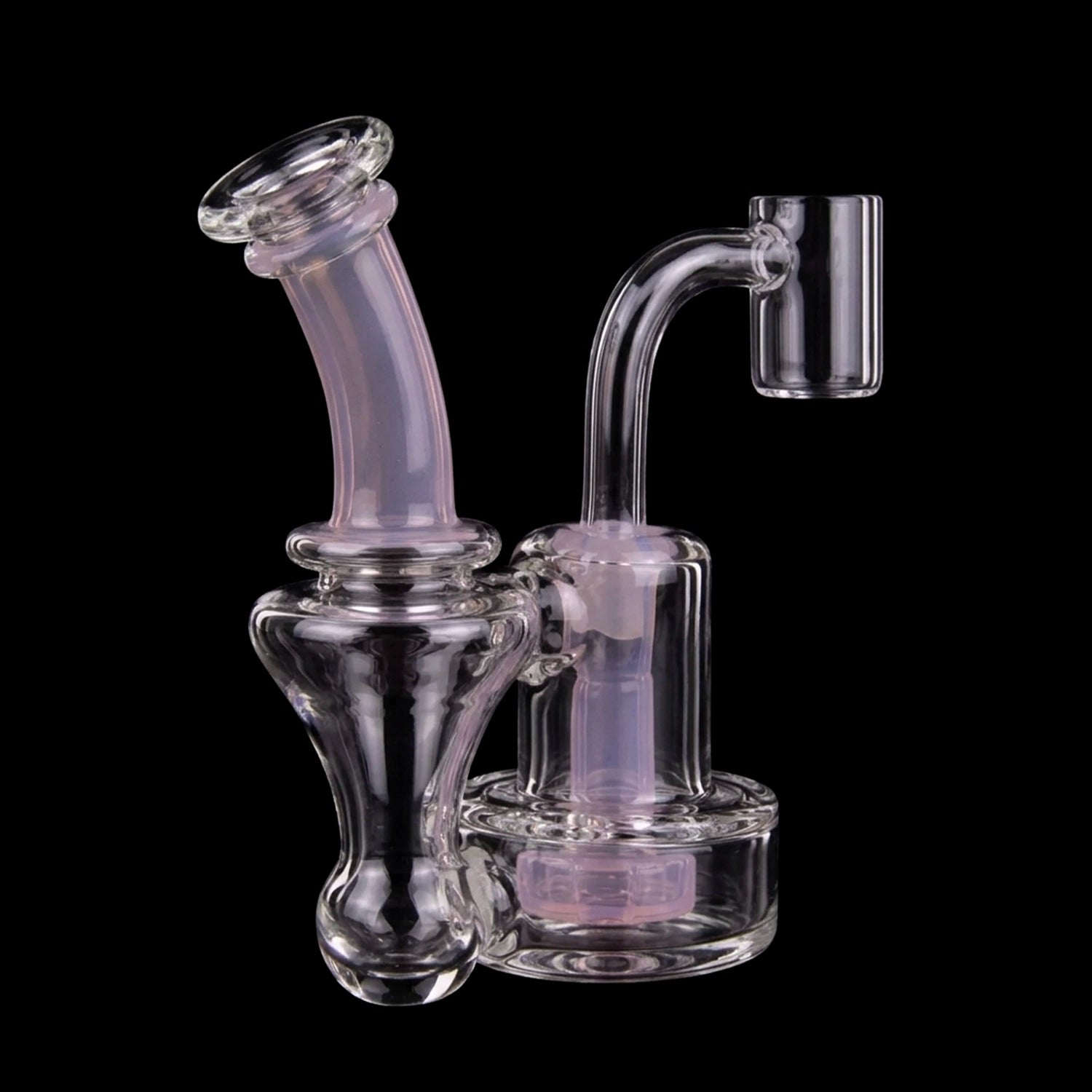 Smoke Cartel Mini Showerhead Dual - Use Bong - 4.8 in.