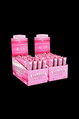 Elements Ultra Thin Pink Cones - 32 Pack