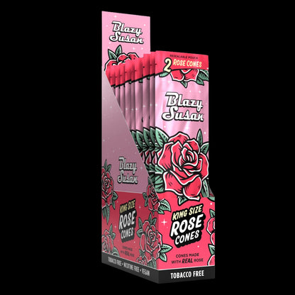 Blazy Susan Rose Cones - Display Box