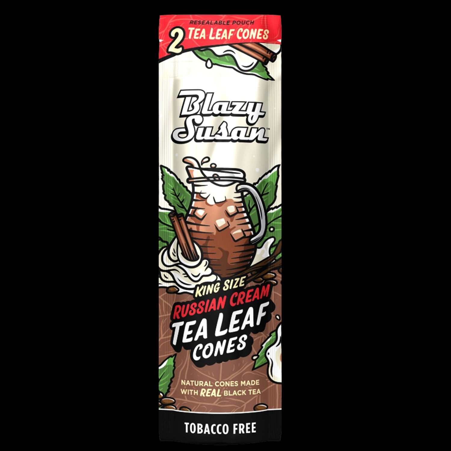 Blazy Susan Russian Cream Tea Leaf Cones - Display Box