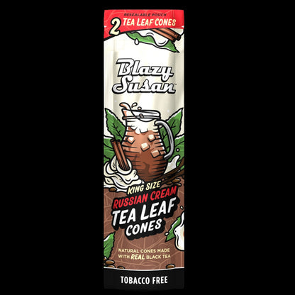 Blazy Susan Russian Cream Tea Leaf Cones - Display Box