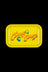 Cheech & Chong x Pulsar Metal Rolling Tray - Yellow Logo - Cheech & Chong x Pulsar Metal Rolling Tray - Yellow Logo