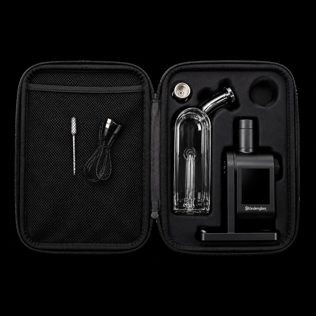 Stündenglass Modül + Dok Deluxe Travel Set - Gray Glass