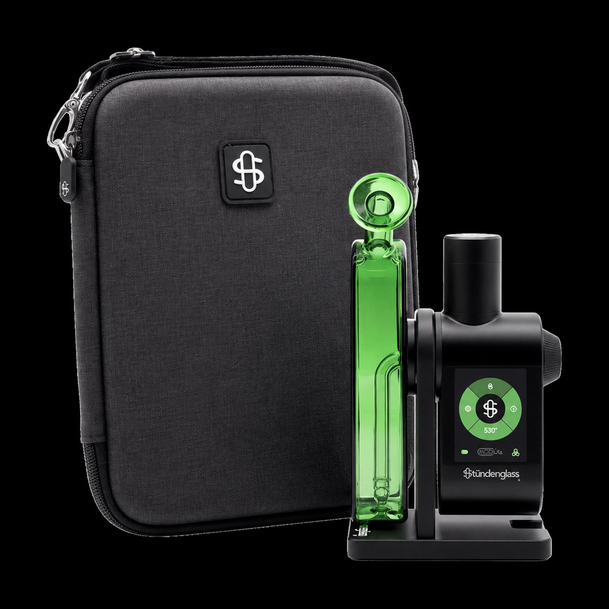 Stündenglass Modül + Dok Deluxe Travel Set - Green Glass
