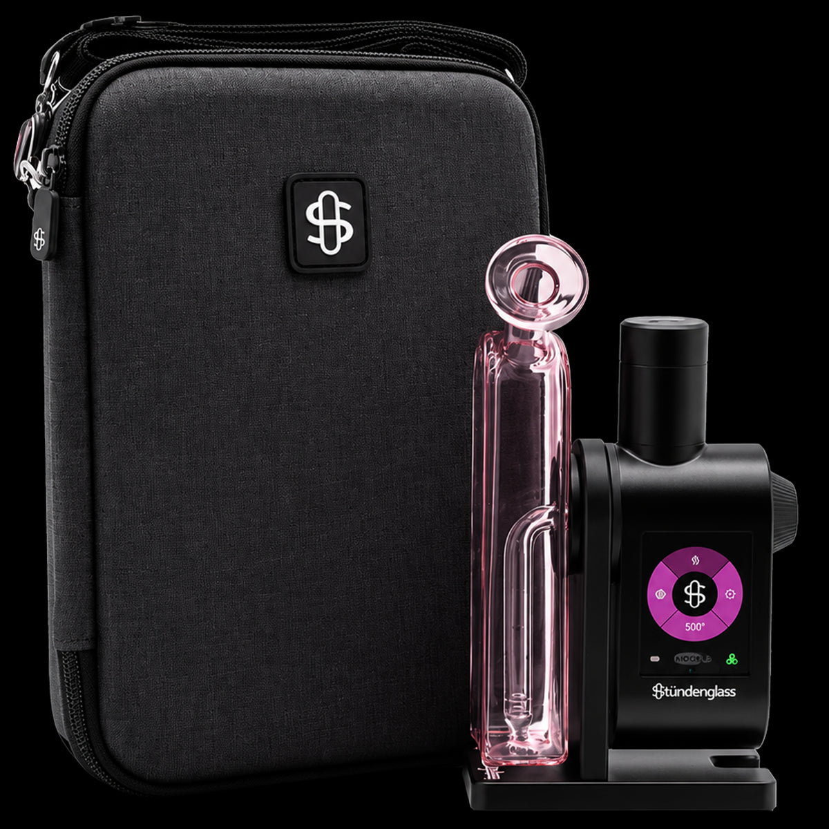 Modül + Dok Deluxe Travel Set - Pink Glass