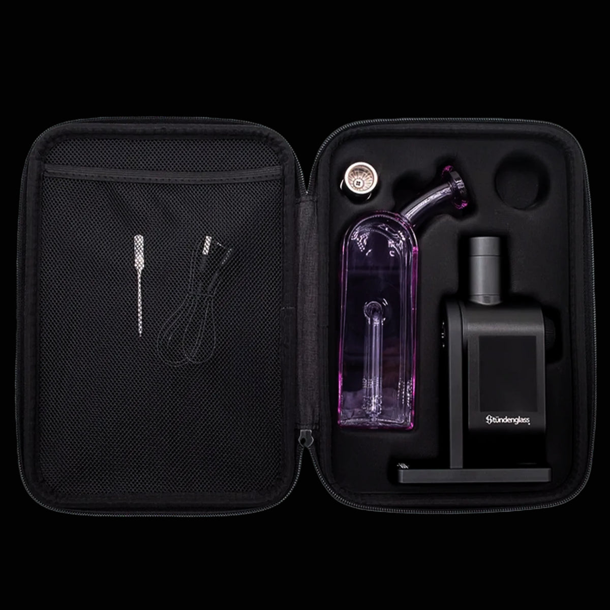 Stündenglass Modül + Dok Deluxe Travel Set - Purple Glass