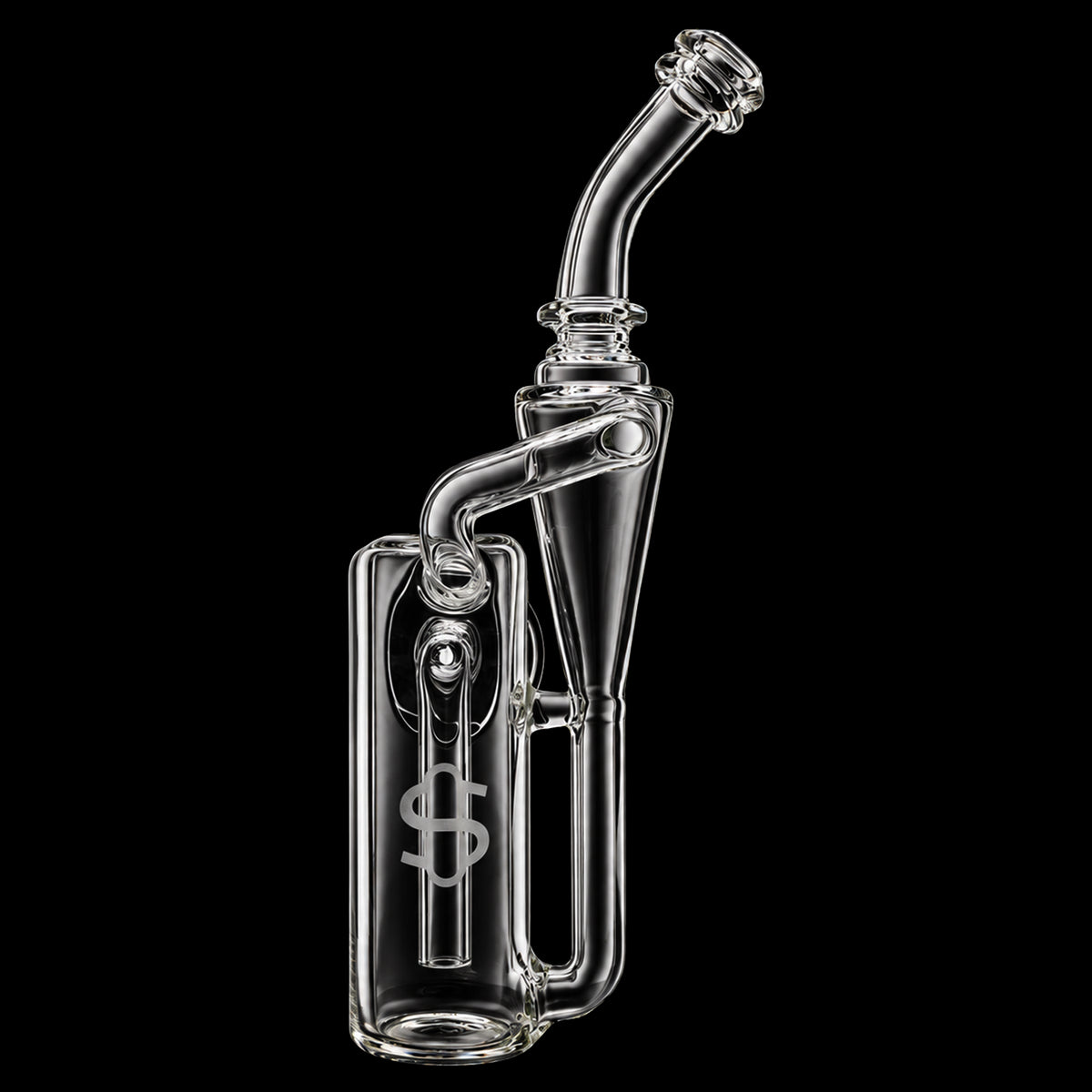 Stündenglass Modül Dok Glass - Recycler | Premium Borosilicate Recycler Glass