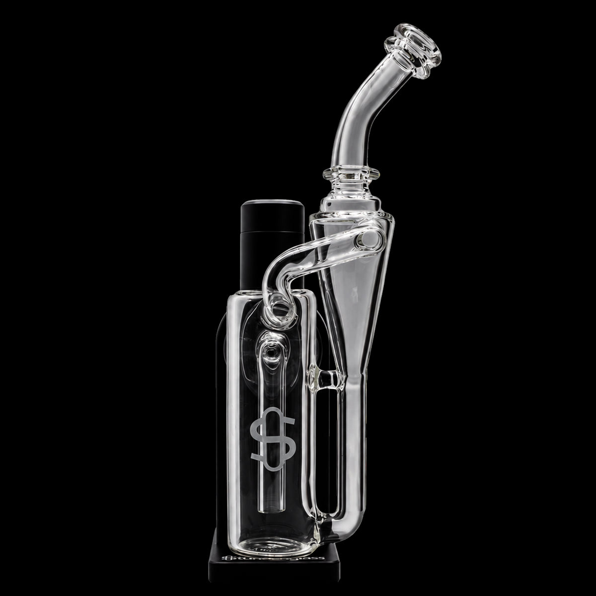 Stündenglass Modül Dok Glass - Recycler | Premium Borosilicate Recycler Glass