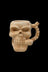 High Point Ceramic Fancy Skull Mug Pipe - High Point Ceramic Fancy Skull Mug Pipe