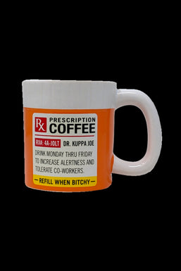High Point Ceramic Rx Prescription Mug Pipe