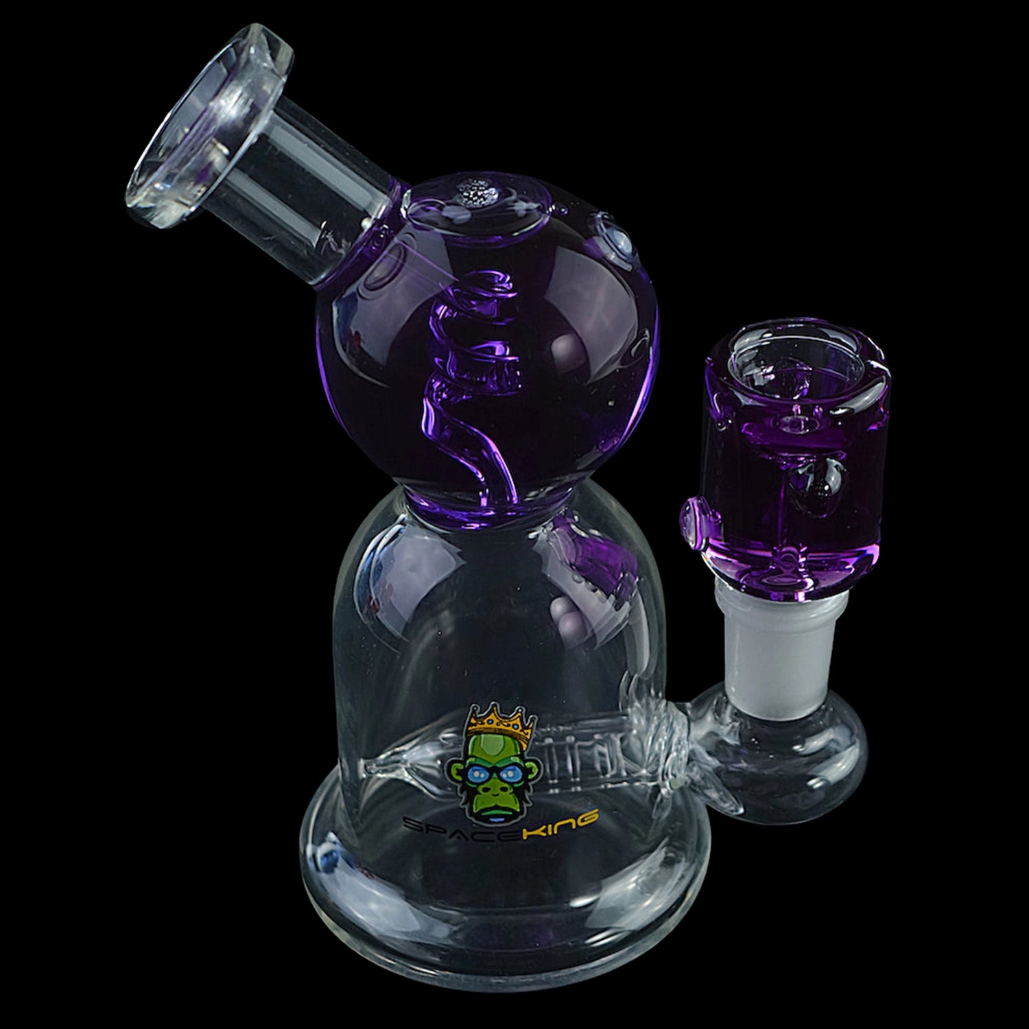 Space King Glass - 'Space Glacier' Freezable Bong