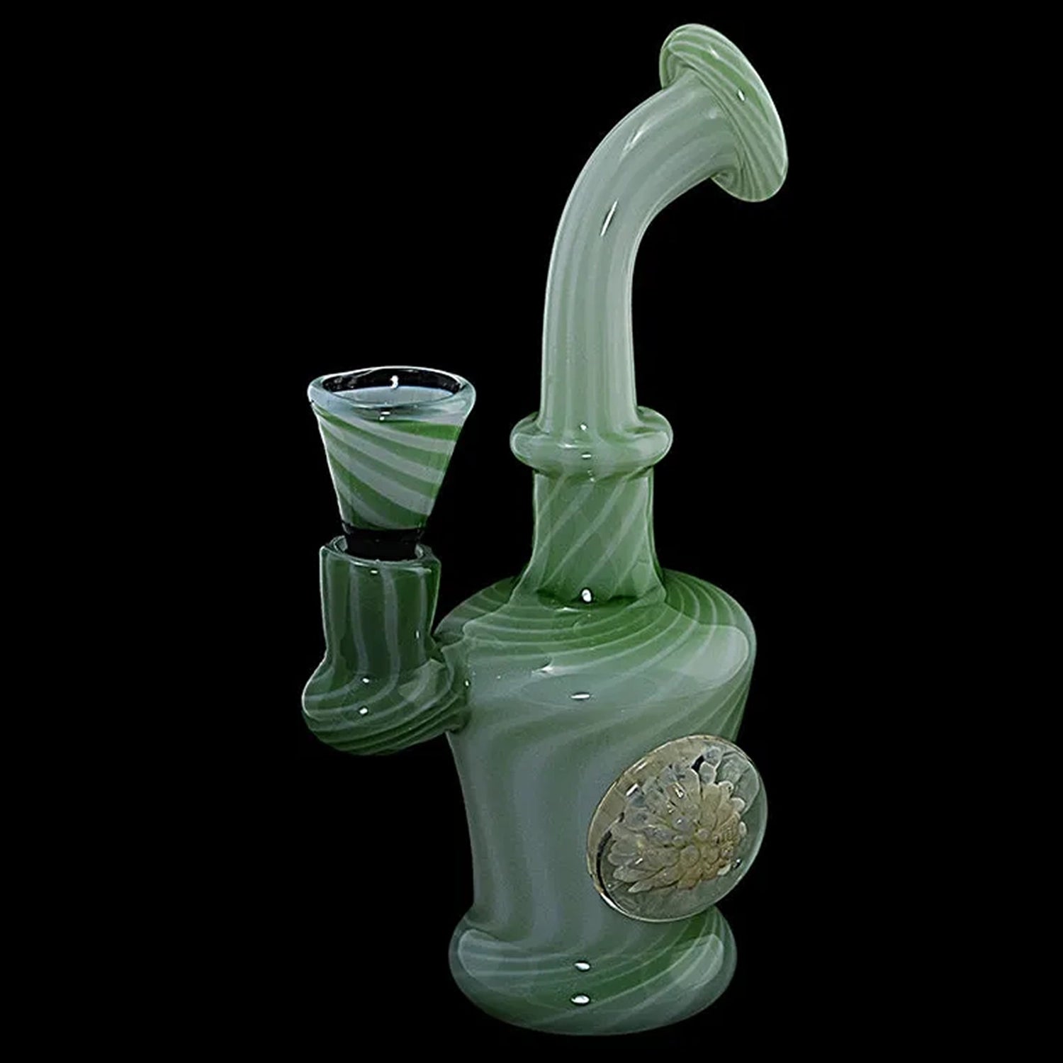 Raj LEAF Enterprise Slime Marble Water Pipe (6")