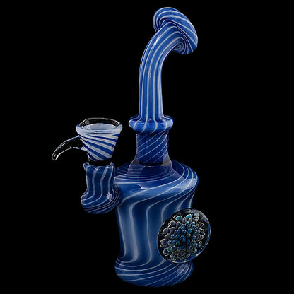 Raj LEAF Enterprise Slime Marble Water Pipe (6")