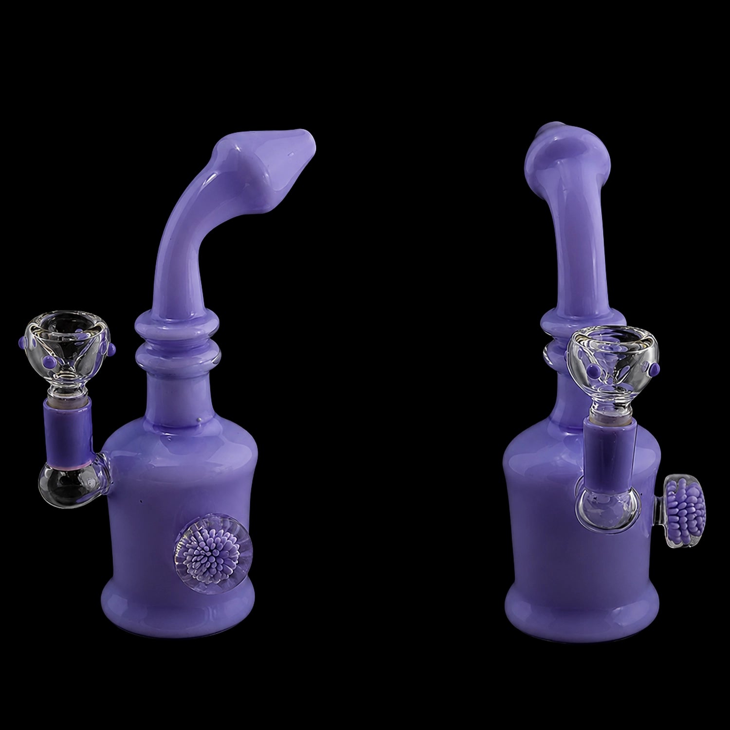 Raj LEAF Enterprise Slime Marble Water Pipe (6")