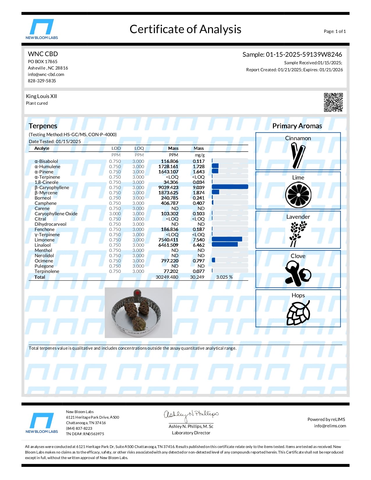 WNC CBD High THCA Indoor Hydro Flower | 3.5g